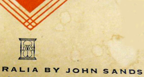 Eerste JS logo, 1950.
