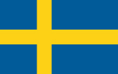 Vlag van Zweden.