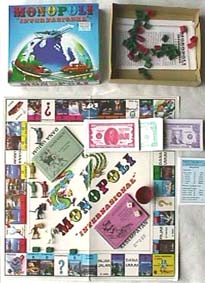 Old Santa's versie van Monopoli, 1998.