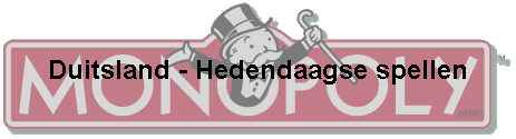 Duitsland - Hedendaagse spellen