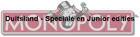 Duitsland - Speciale en Junior edities