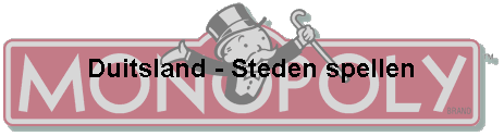 Duitsland - Steden spellen