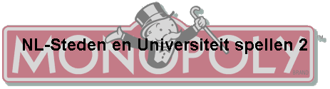 NL-Steden en Universiteit spellen 2