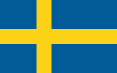 Vlag van Zweden.