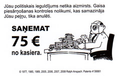 A Latvian Monopolisti card.