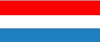 Luxemburg flag.