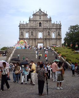 Ruins of St.Paul's.