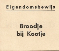 Broodje bij Kootje.