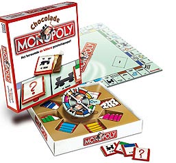 Chocolade Monopoly van Nederlands fabrikaat-2006.