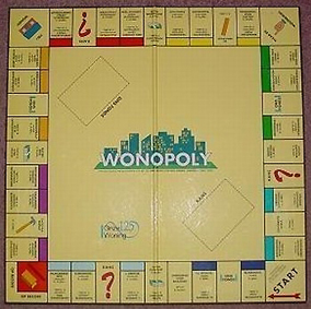 Wonopoly, bord.