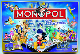 3D Disney Monopoly in Swedish - 19631.