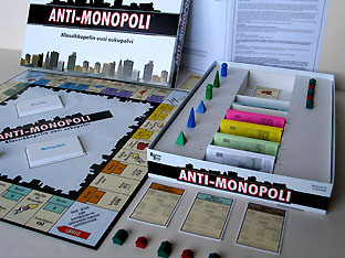 Finnish Anti-Monopoli edition, 2006.