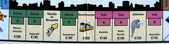 Two Finnish towns prevail the second side.