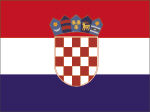 Vlag Kroatie