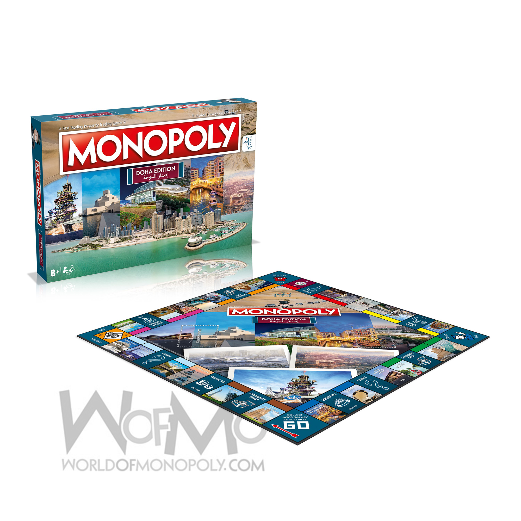 Details about   Monopoly World Edition Lunch Box Qatar Airways Limited Edition Red 