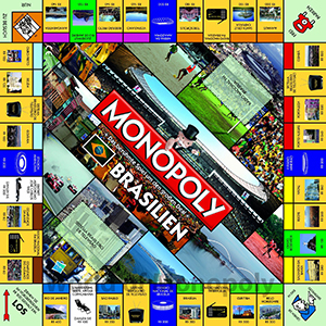 Winning Moves 43416 Monopoly Brasilien 2014 